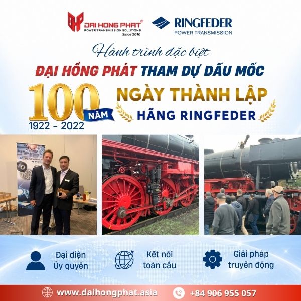 Đại Hồng Phát là Đại lý uỷ quyền Ringfeder Germany tại Việt Nam và một số nước Đông Nam Á