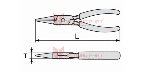 Bản vẽ Kìm mở phanh SRPH Tone Japan - Đại Hồng Phát