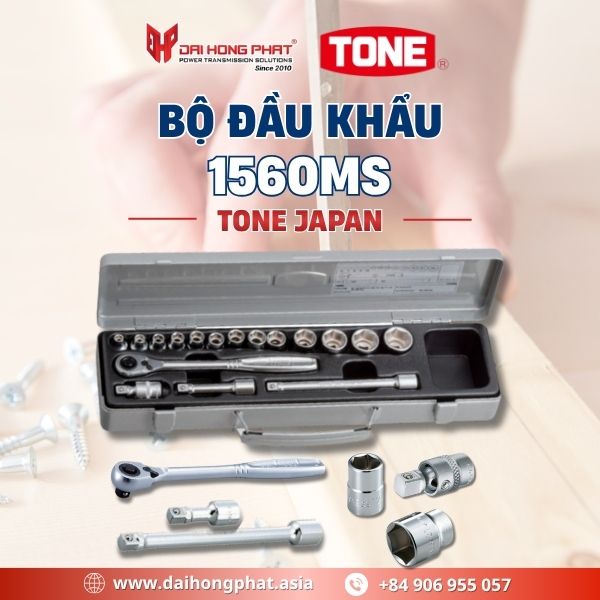 Bộ đầu khẩu 1560MS Tone Japan
