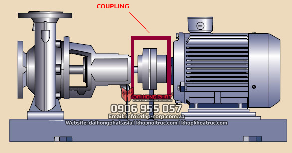 Khớp nối Rofelx-N KTR application for industrial pump