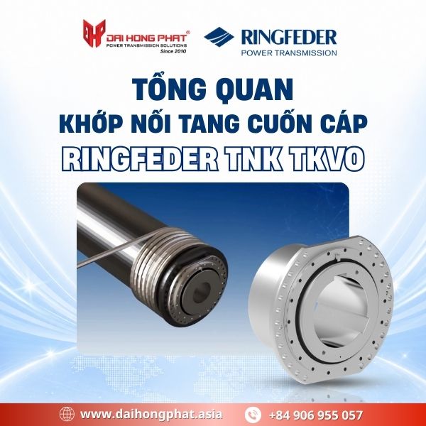 Khớp nối tang trống Ringfeder TNK TKVO