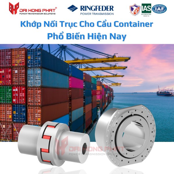 Khớp nối trục cho cẩu container