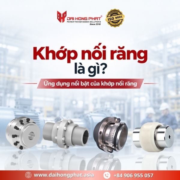 Khớp nối răng là gì? Ứng dụng nổi bật của khớp nối răng