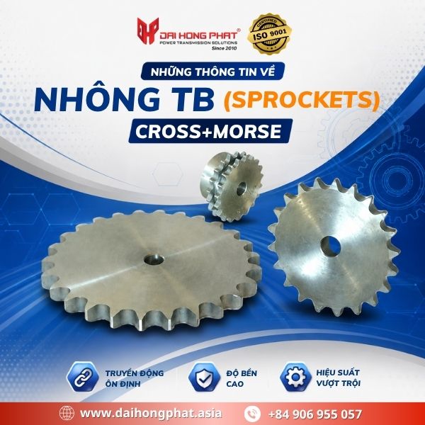 Những Thông Tin Về Nhông Tb Cross+Morse (Sprockets)