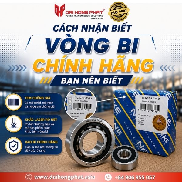 Cách Nhận Biết Vòng Bi Chính Hãng Bạn Nên Biết