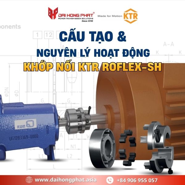 Cấu tạo khớp nối Roflex-SH