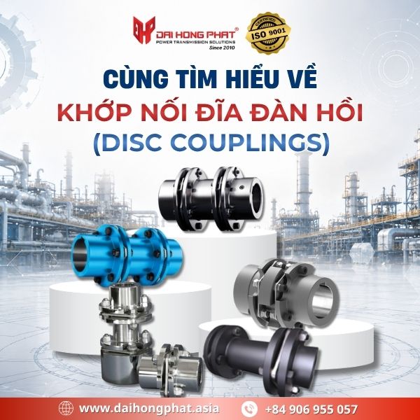 Các loại khớp nối đĩa thép đàn hồi - Đại Hồng Phát