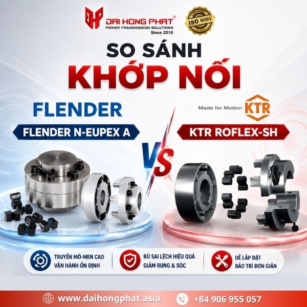 Khớp nối thay thế Flender N-Eupex A - Đại Hồng Phát