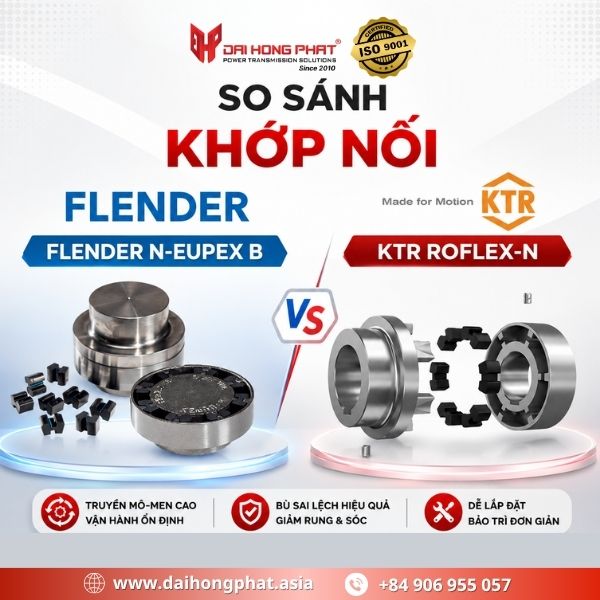 Khớp Nối Thay Thế N-Eupex B - KTR Roflex N Tương Đương