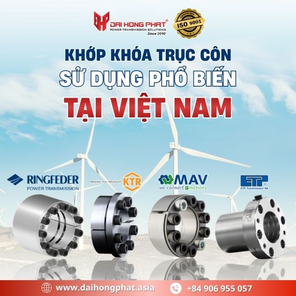 Khớp khóa trục côn