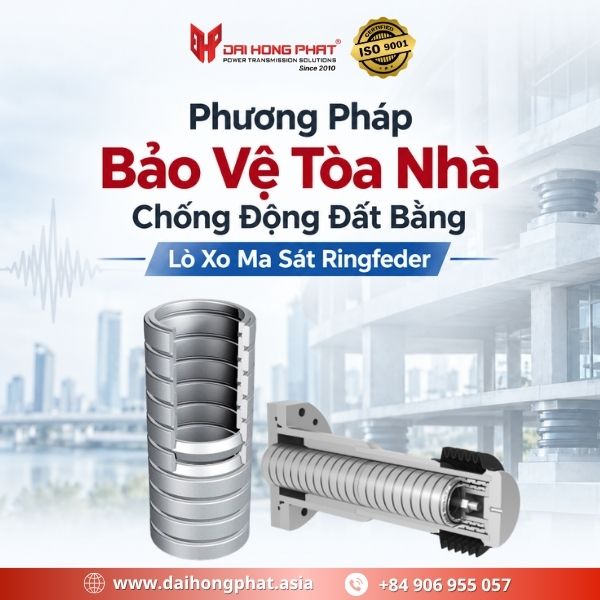Phương Pháp Bảo Vệ Tòa Nhà Chống Động Đất Bằng Lò Xo Ma Sát Ringfeder
