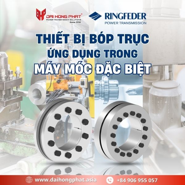 Thiết bị bóp trục Ringfeder