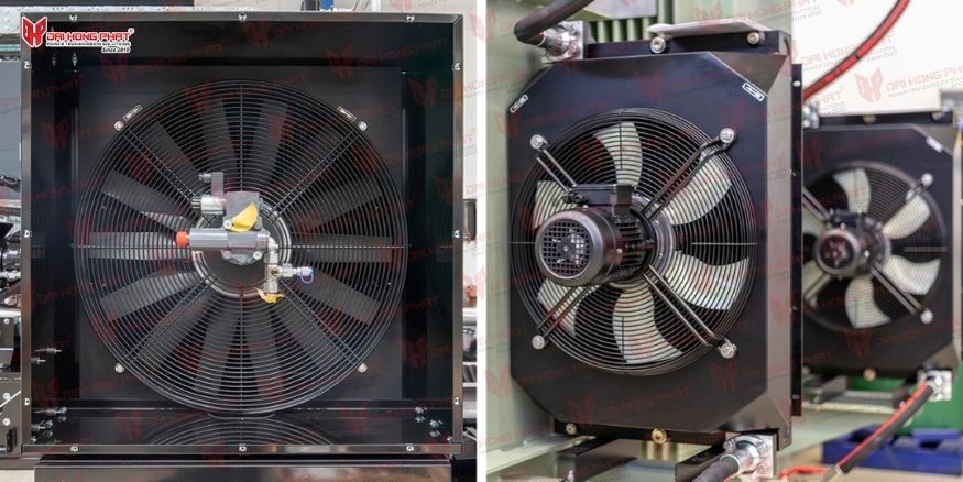 Ảnh thực tế bộ làm mát dầu tùy chỉnh KTR MMC