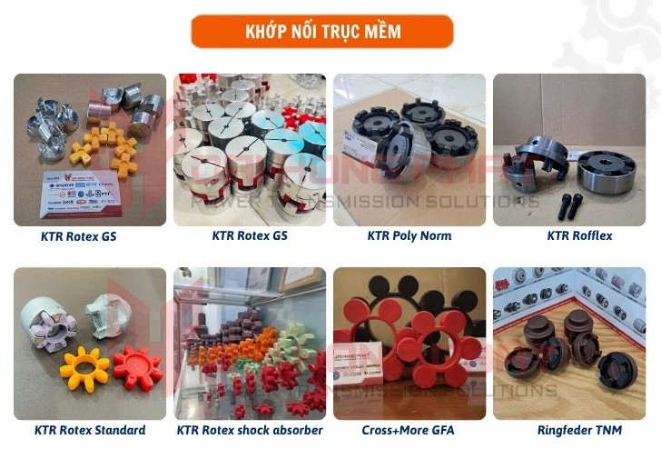 Phân các loại khớp nối trục, khớp nối trục linh hoạt do Đại Hồng Phát cung cấp