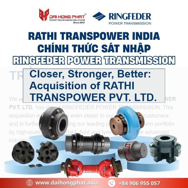 Rathi-India chính thức sát nhập Ringfeder Germany