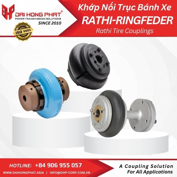 Khớp Nối Trục Bánh Xe Rathi-Ringfeder