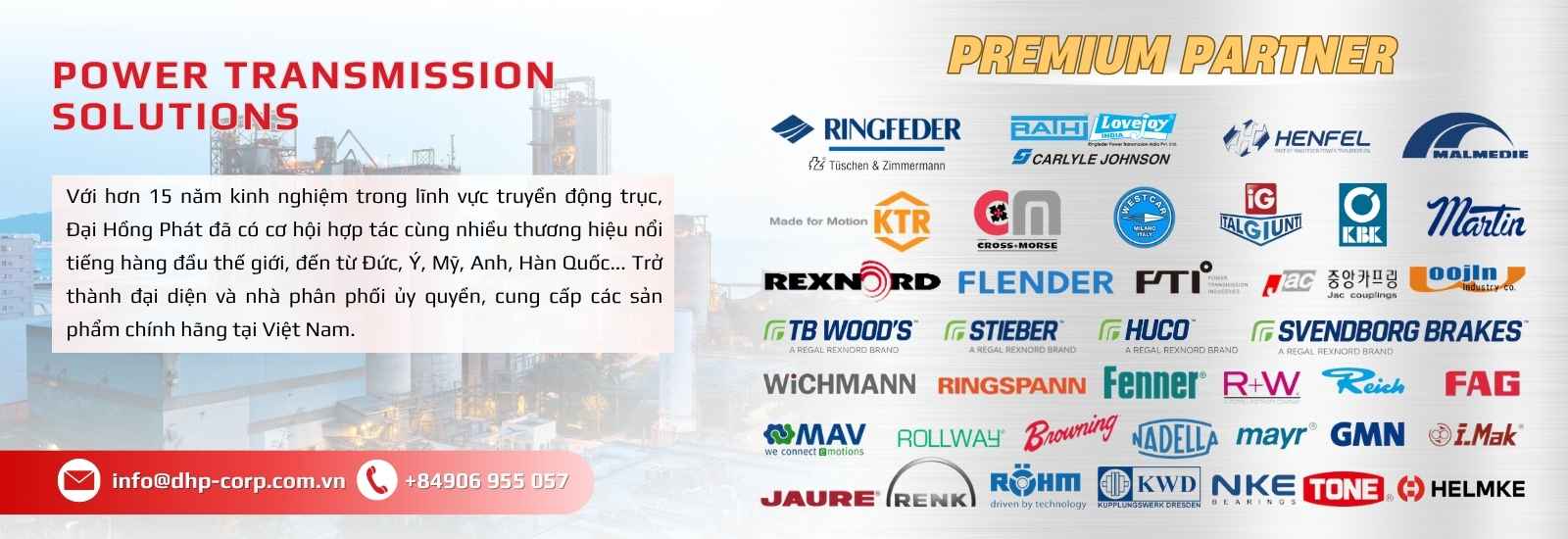 Khớp nối trục truyền động Đại Hồng Phát