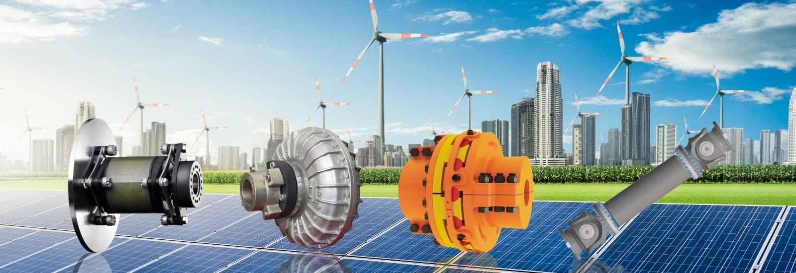 Ứng dụng khớp nối ngành điện gió