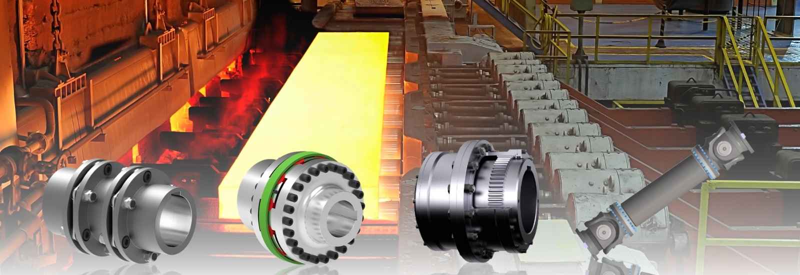 Ứng dụng khớp nối nhà máy thép