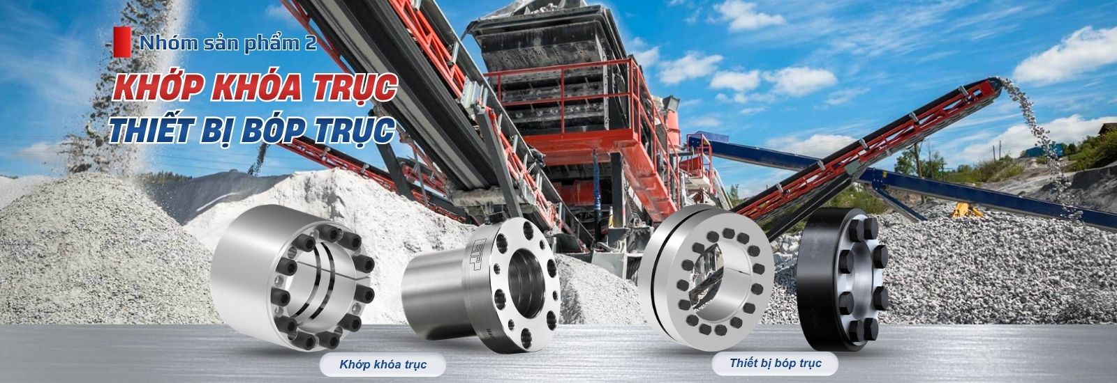 Banner Khớp khóa trục