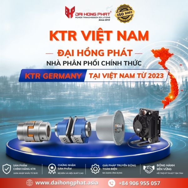KTR Việt Nam: Đại Hồng Phát – Nhà phân phối chính thức KTR Germany tại Việt Nam từ 2023