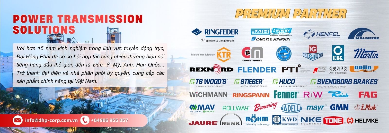 Giải pháp khớp nối trục Đại Hồng Phát