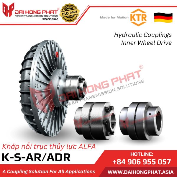 Khớp nối trục thuỷ lực KTR ALFA K-S AR/ADR