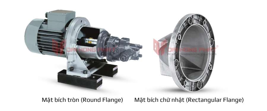 Phân loại nắp chụp bơm thủy lực KTR PK/PL