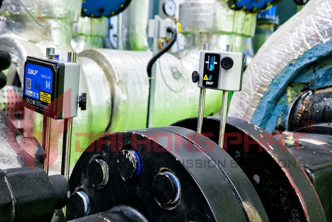 Thiết bị cân chỉnh laser Đại Hồng Phát sử dụng