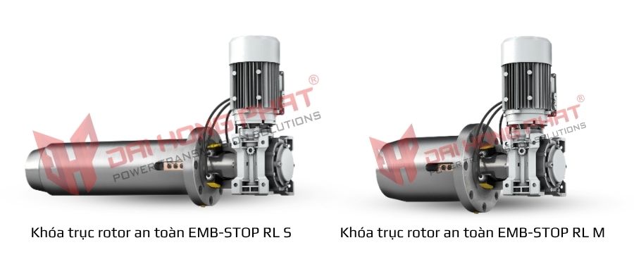 Phân loại Khóa trục rotor an toàn EMB-STOP (điện cơ)