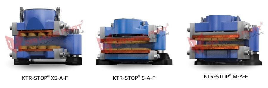 Phân loại phanh đĩa thủy lực chủ động KTR-STOP