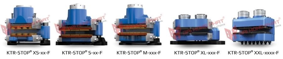 Phân loại phanh đĩa thủy lực chủ động KTR-STOP