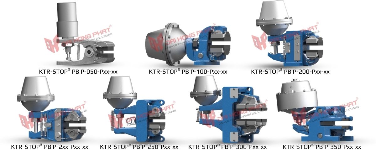 Phân loại Phanh đĩa khí nén thụ động KTR-STOP - Đại Hồng Phát