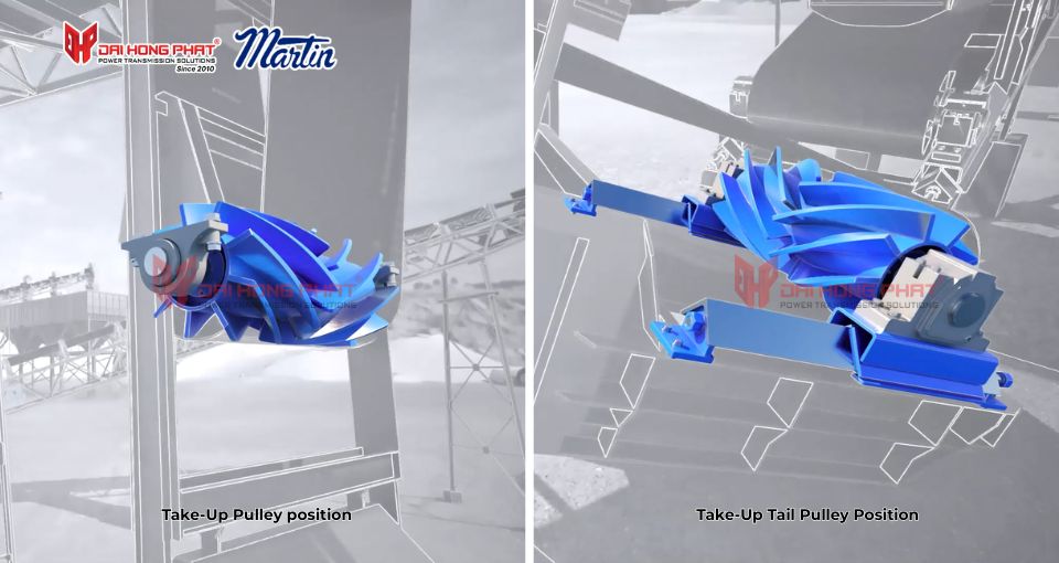 Martin Clean Flight Wing Pulleys
