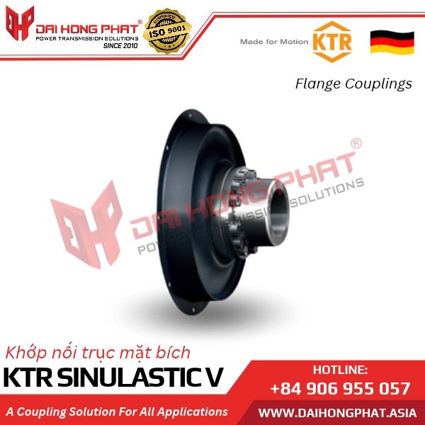 KHỚP NỐI TRỤC MẶT BÍCH KTR SINULASTIC® V