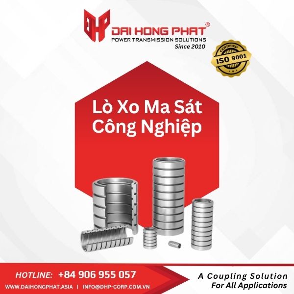 5. Lò Xo Ma Sát Công Nghiệp